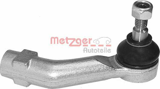 Metzger 54000302 - Наконечник рульової тяги, кульовий шарнір autocars.com.ua