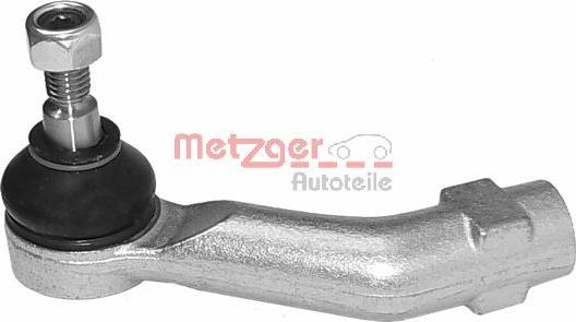 Metzger 54000401 - Наконечник рульової тяги, кульовий шарнір autocars.com.ua