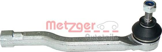 Metzger 54015202 - Наконечник рульової тяги, кульовий шарнір autocars.com.ua