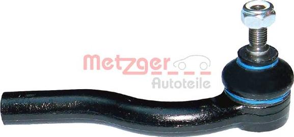 Metzger 54017102 - Наконечник рульової тяги, кульовий шарнір autocars.com.ua
