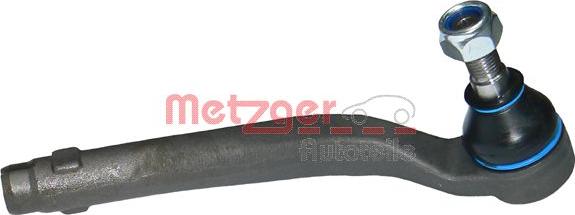 Metzger 54028402 - Наконечник рульової тяги, кульовий шарнір autocars.com.ua
