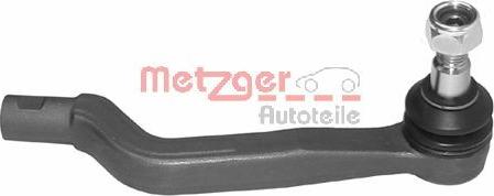 Metzger 54028802 - Наконечник рульової тяги, кульовий шарнір autocars.com.ua