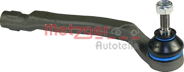 Metzger 54040402 - Наконечник рулевой тяги, шарнир avtokuzovplus.com.ua