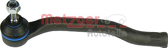 Metzger 54040901 - Наконечник рульової тяги, кульовий шарнір autocars.com.ua