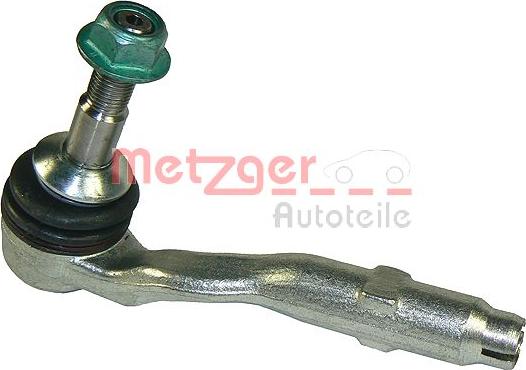 Metzger 54045111 - Наконечник рульової тяги, кульовий шарнір autocars.com.ua