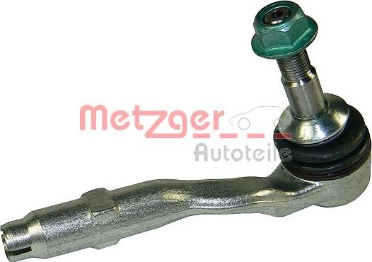 Metzger 54045212 - Наконечник рульової тяги, кульовий шарнір autocars.com.ua