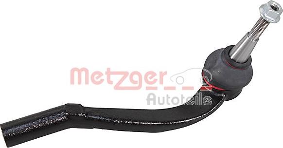 Metzger 54060901 - Наконечник рульової тяги, кульовий шарнір autocars.com.ua