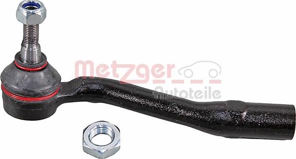 Metzger 54063701 - Наконечник рульової тяги, кульовий шарнір autocars.com.ua