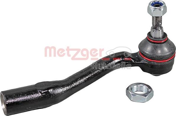 Metzger 54063802 - Наконечник рульової тяги, кульовий шарнір autocars.com.ua