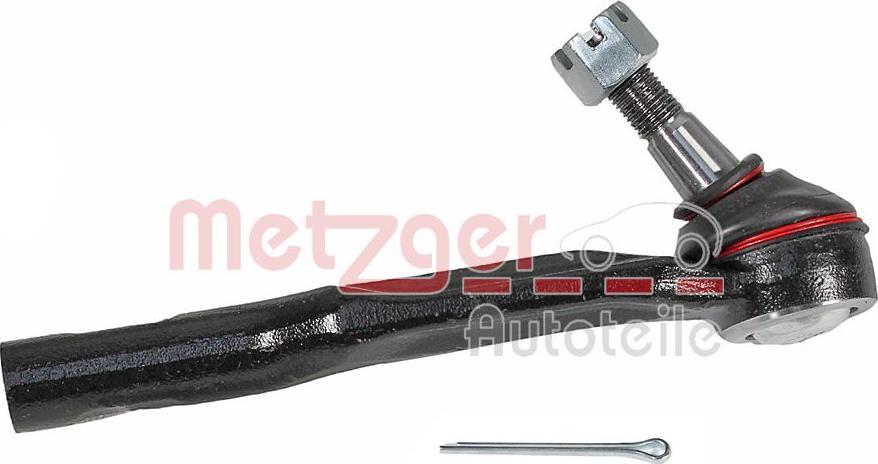 Metzger 54064501 - Наконечник рульової тяги, кульовий шарнір autocars.com.ua