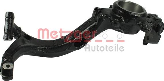 Metzger 58086602 - Поворотный кулак, подвеска колеса avtokuzovplus.com.ua