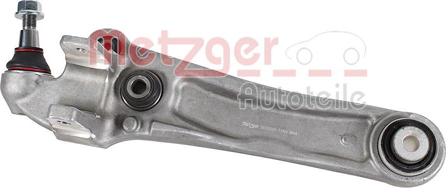 Metzger 58158001 - Важіль незалежної підвіски колеса autocars.com.ua