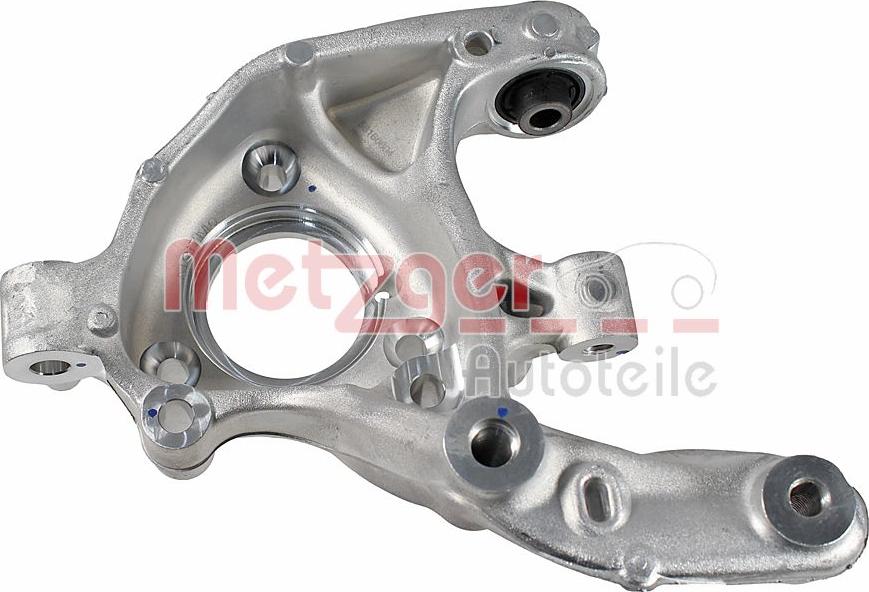 Metzger 58160604 - Поворотний кулак, підвіска колеса autocars.com.ua