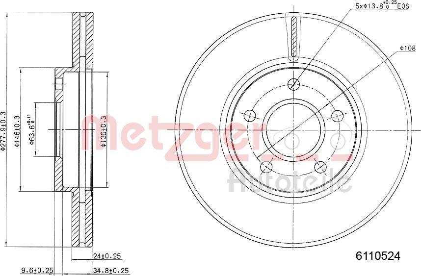 Zimmermann 250.1351.00 - Тормозной диск avtokuzovplus.com.ua