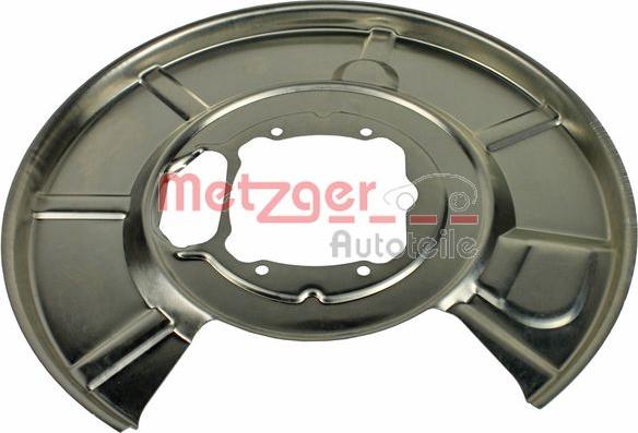 Metzger 6115026 - Відбивач, диск гальмівного механізму autocars.com.ua