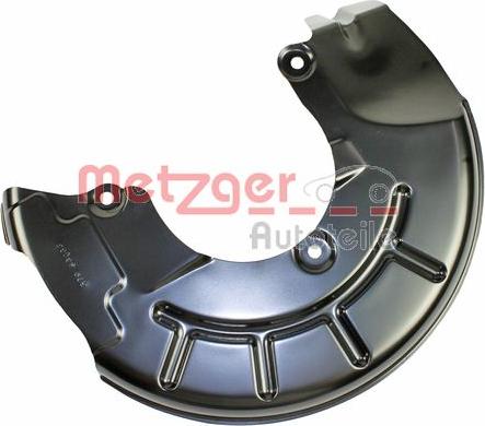 Metzger 6115059 - Відбивач, диск гальмівного механізму autocars.com.ua