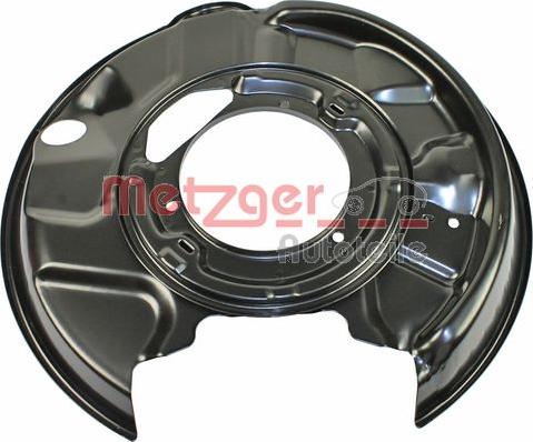 Metzger 6115101 - Відбивач, диск гальмівного механізму autocars.com.ua