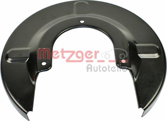 Metzger 6115106 - Відбивач, диск гальмівного механізму autocars.com.ua