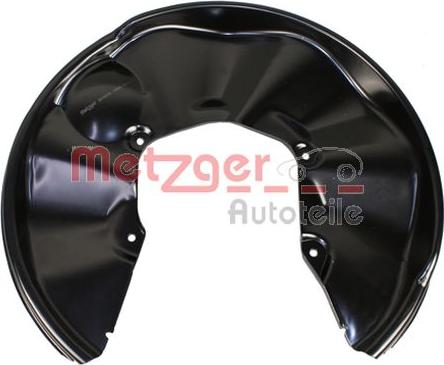 Metzger 6115233 - Відбивач, диск гальмівного механізму autocars.com.ua