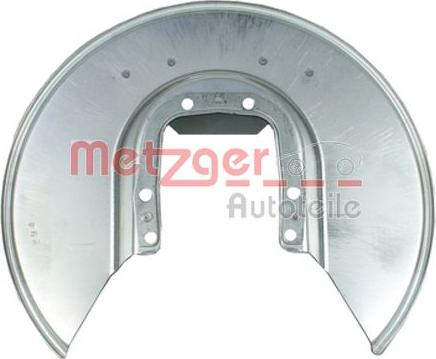 Metzger 6115290 - Відбивач, диск гальмівного механізму autocars.com.ua