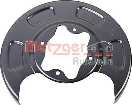 Metzger 6115322 - Відбивач, диск гальмівного механізму autocars.com.ua