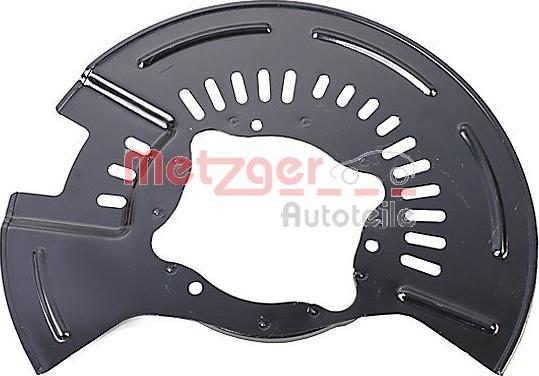 Metzger 6115401 - Відбивач, диск гальмівного механізму autocars.com.ua