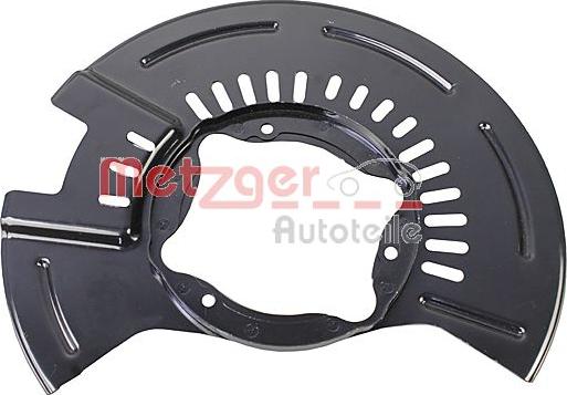 Metzger 6115402 - Відбивач, диск гальмівного механізму autocars.com.ua
