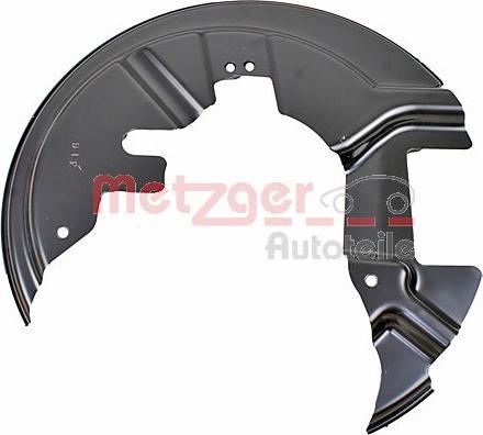 Metzger 6115478 - Відбивач, диск гальмівного механізму autocars.com.ua