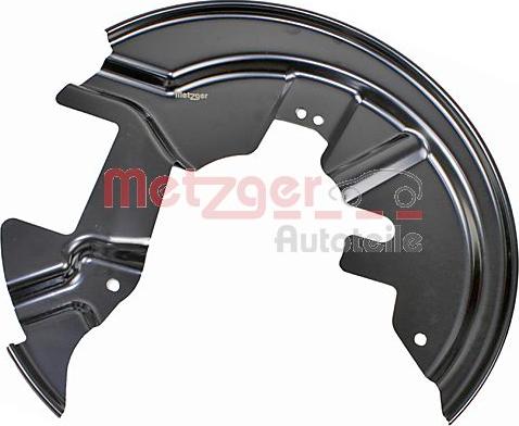 Metzger 6115478 - Відбивач, диск гальмівного механізму autocars.com.ua