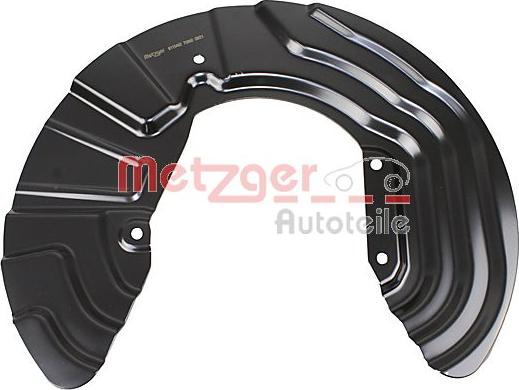 Metzger 6115482 - Відбивач, диск гальмівного механізму autocars.com.ua