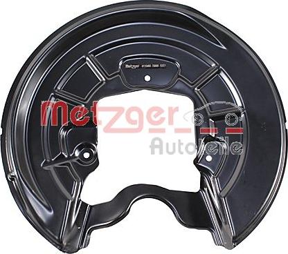 Metzger 6115493 - Відбивач, диск гальмівного механізму autocars.com.ua