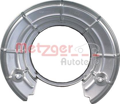 Metzger 6115509 - Відбивач, диск гальмівного механізму autocars.com.ua