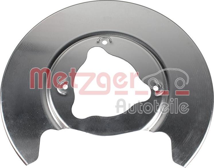 Metzger 6115568 - Відбивач, диск гальмівного механізму autocars.com.ua