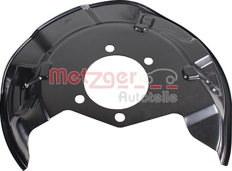 Metzger 6115574 - Відбивач, диск гальмівного механізму autocars.com.ua