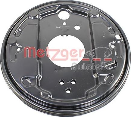 Metzger 6117005 - Гальмівна несуча пластина autocars.com.ua