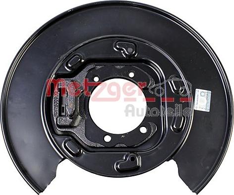 Metzger 6117022 - Гальмівна несуча пластина autocars.com.ua