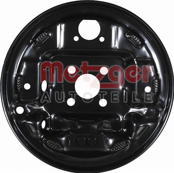 Metzger 6117107 - Гальмівна несуча пластина autocars.com.ua