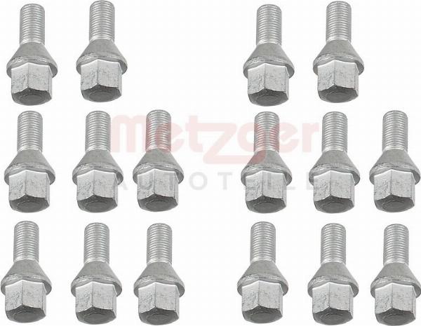 Metzger 6320004 - Болт для кріплення колеса autocars.com.ua