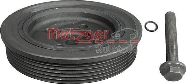 Metzger 6400036 - Ремінний шків, колінчастий вал autocars.com.ua