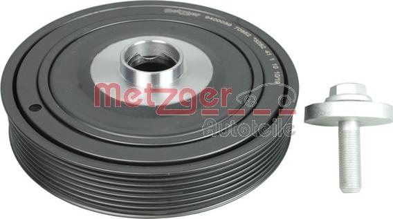 Metzger 6400039 - Шкив коленчатого вала autodnr.net