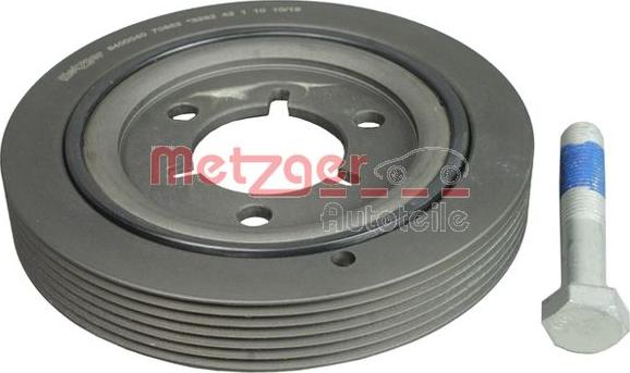 Metzger 6400040 - Шкив коленчатого вала avtokuzovplus.com.ua