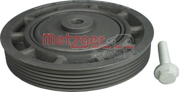 Metzger 6400048 - Ремінний шків, колінчастий вал autocars.com.ua