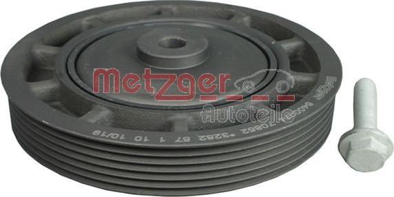Metzger 6400074 - Ремінний шків, колінчастий вал autocars.com.ua