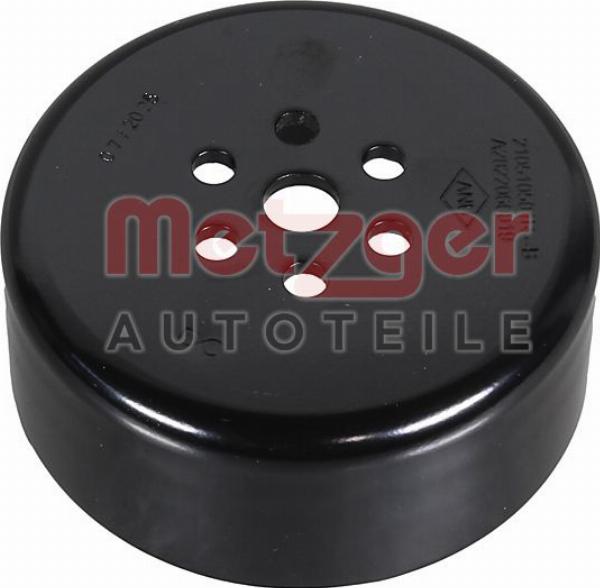 Metzger 6400140 - Ремінний шків, водяний насос autocars.com.ua
