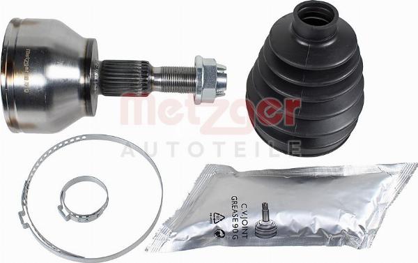 Metzger 7110238 - Шарнірний комплект, ШРУС, приводний вал autocars.com.ua