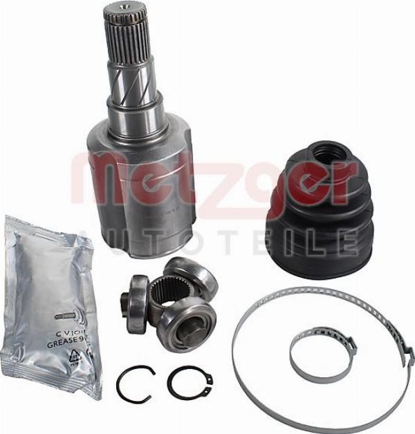 Metzger 7110249 - Шарнірний комплект, ШРУС, приводний вал autocars.com.ua