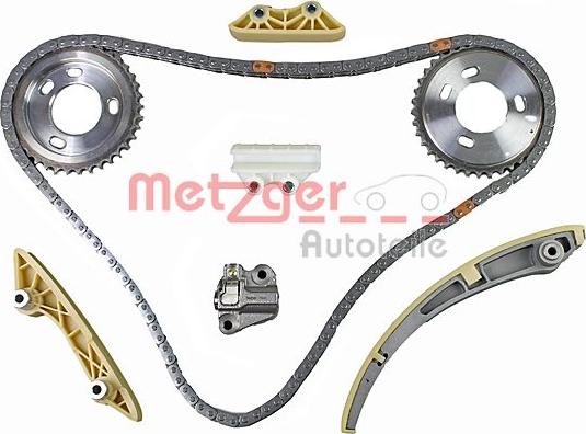 Metzger 7490046 - Комплект цепи привода распредвала autodnr.net