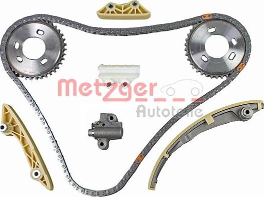 Metzger 7490050 - Комплект цепи привода распредвала autodnr.net