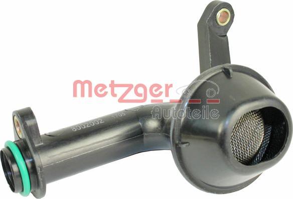 Metzger 8002007 - Впускная труба, масляний насос autocars.com.ua