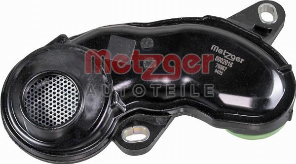 Metzger 8002016 - Впускная труба, масляний насос autocars.com.ua